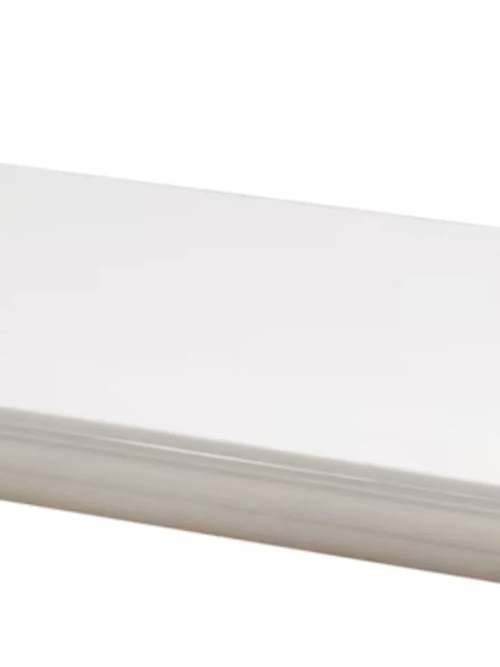 White Floating Shelves Wall Shelf 8 x 4 Holds 5lb Ste of 2